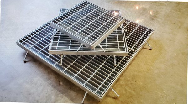 Pit-Sump Grates with Frames